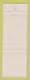 Matchbook Cover - 1963 Chevrolet Metropolis IL