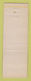 Matchbook Cover - Villa de la Paix French Restaurant Oakland CA WEAR