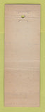 Matchbook Cover - Lester Stern Insurance Chicago IL