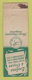 Matchbook Cover - Endres & Gross Flowers Warren Salem Girard OH