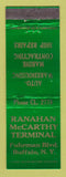 Matchbook Cover - Ranahan McCarthy Terminal Buffalo NY WEAR