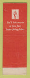 Matchbook Cover - Hickey Freeman Men's Clothes Rogan Johnson Geneva NY