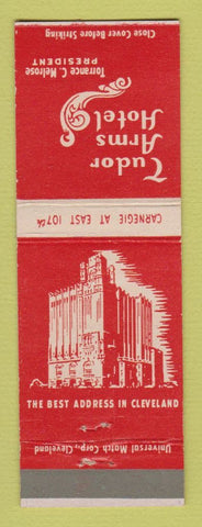 Matchbook Cover - Tudor Arms Hotel Cleveland OH