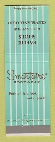 Matchbook Cover - Smartaire Shoes Faflik Cleveland OH