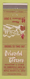 Matchbook Cover - Oriental Terrace Chinese Restaurant Maple Heights IL