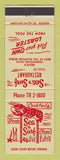 Matchbook Cover - Sea n Surf Restaurant Framingham MA WEAR