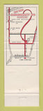 Matchbook Cover - Coonamessett Inn Falmouth MA