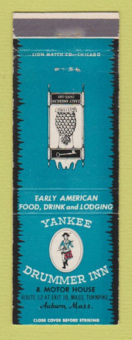 Matchbook Cover - Yankee Drummer Inn Auburn MA