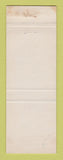 Matchbook Cover - Yankee Drummer Inn Auburn MA