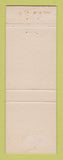 Matchbook Cover - Hotel Motel 128 Dedham MA