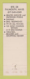 Matchbook Cover - The Executive Mr Joseph's Falmouth MA