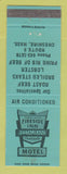Matchbook Cover - Fireside Inn Green Acres Motel Cheshire MA