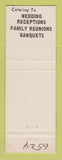 Matchbook Cover - Fireside Inn Green Acres Motel Cheshire MA