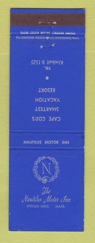 Matchbook Cover - Nautilus Motor Inn Woods Hole MA