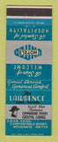 Matchbook Cover - The Lawrence Hotel Erie PA Commodore Perry Lounge