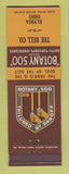 Matchbook Cover - Botany 500 Men's Clothes Bell Elyria OH