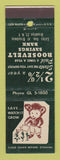 Matchbook Cover - Roosevelt Savings Bank Brooklyn NY Teddy Bear