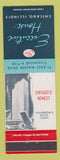 Matchbook Cover - Executive House Chicago IL hotel