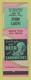 Matchbook Cover - Fazio's Grille Swissvale PA