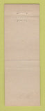 Matchbook Cover - Groben's Cafe Cleveland OH
