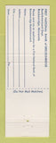 Matchbook Cover - Bank Americard 1st National Bank Breckenridge MN