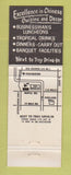 Matchbook Cover - Monjinlau Chinese Restaurant Troy MI