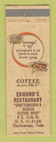 Matchbook Cover - Edmund's Restaurant Chattanooga TN