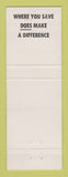 Matchbook Cover - First Federal Savings and Loan Cozad NE WEAR