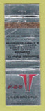 Matchbook Cover - Oldsmobile F-85 Dunnington Hopewell VA WORN