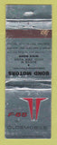Matchbook Cover - Oldsmobile F-85 Bond Motors Ovid NY WORN