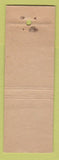 Matchbook Cover - 1953 Ford Cass Motors Plainfield IN WORN
