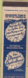Matchbook Cover - The Olympia Oyster House Olympia WA