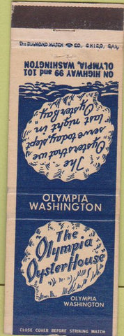 Matchbook Cover - The Olympia Oyster House Olympia WA