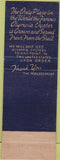 Matchbook Cover - The Olympia Oyster House Olympia WA