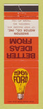 Matchbook Cover - 1969 Ford Sikeston MO