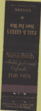 Matchbook Cover - Paul Greens Nunn Bush Shoes Eugene OR