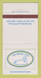 Matchbook Cover - The Water Club New York City 30 Strike