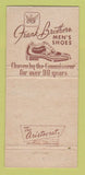Matchbook Cover - Frank Brothers Shoes Maus Fort Lauderdale FL 30 Strike