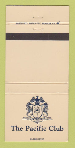 Matchbook Cover - Pacific Club WEAR 30 Strike