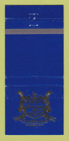 Matchbook Cover - Doctors' Club Houston TX WEAR 30 Strike