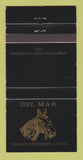 Matchbook Cover - Del Mar Thoroughbred Club Horse Racing WEAR 30 Strike