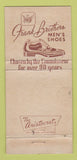 Matchbook Cover - Frank Brothers Men's Shoes New York City WEAR 30 Strike