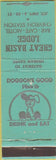 Matchbook Cover - Great Basin Lodge Cafe Chevron Gas UT