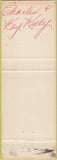Matchbook Cover - Great Basin Lodge Cafe Chevron Gas UT