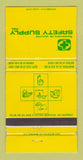 Matchbook Cover - Safety Supply Montreal QC WEAR 30 Strike