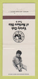 Matchbook Cover - Variety Club of Northern Ohio 30 Strike