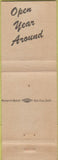 Matchbook Cover - Crystal Bay Club Casino Crystal Bay NV