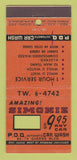 Matchbook Cover - Simoniz Auto Polish New York City? 21 Strike Feature