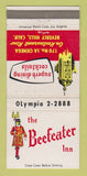Matchbook Cover - Beefeater Inn Beverly Hills CA WEAR 30 Strike