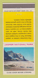 Matchbook Cover - Jasper National Park AB 30 Strike
